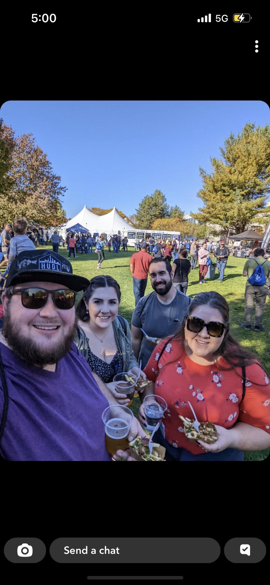 Double date with Jenny and Greg at Poutine fest 2022!