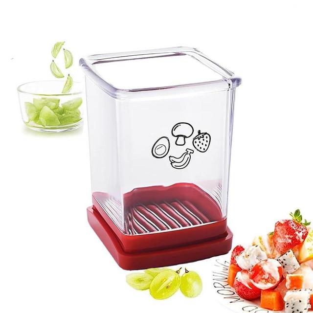 Cup Slicers,Strawberry Slicer, Banana Slicers,Egg Slicers,Quickly Making Fruit Vegetable Salad | Creative Kitchen Gadget