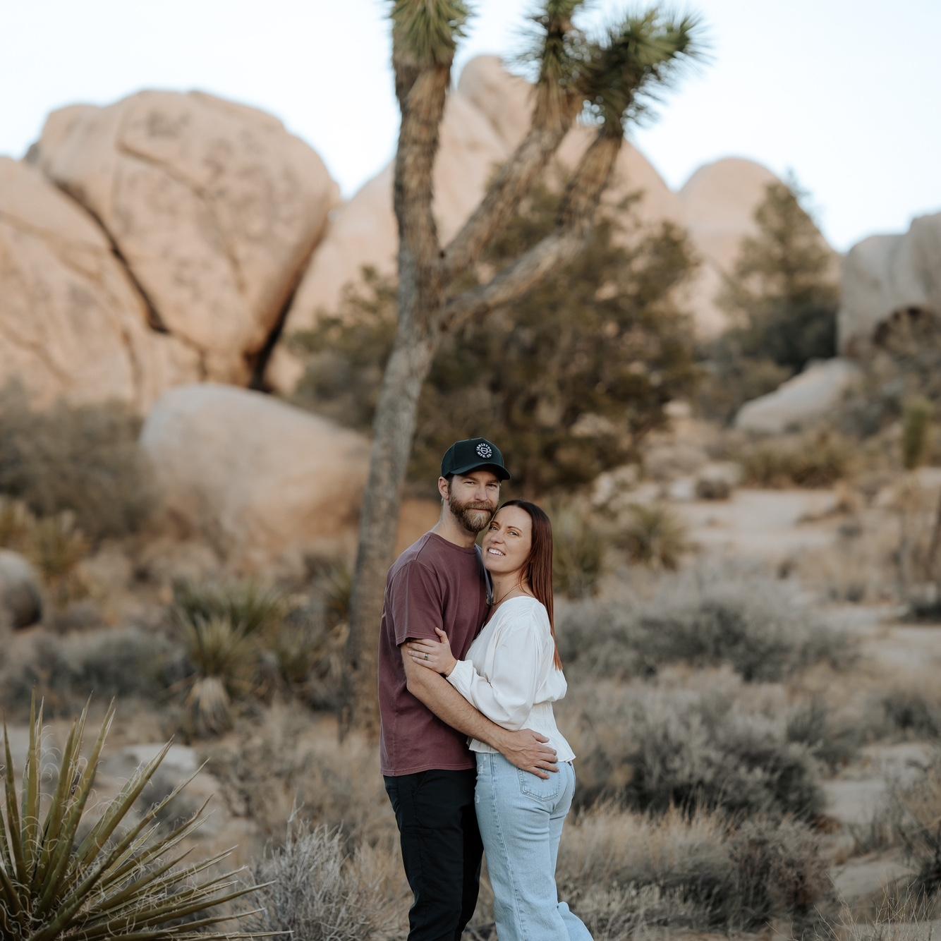 Engagement Photo Session in Joshua Tree National Park