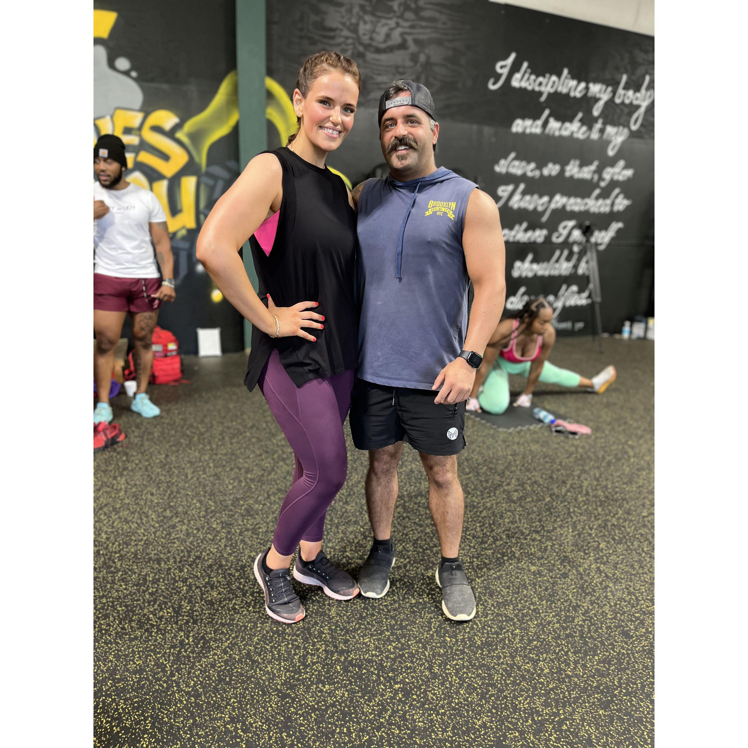 Our first Murph. May 28, 2023 (Jessica didn't know what a Murph was when she signed up, but I couldn't say no!)