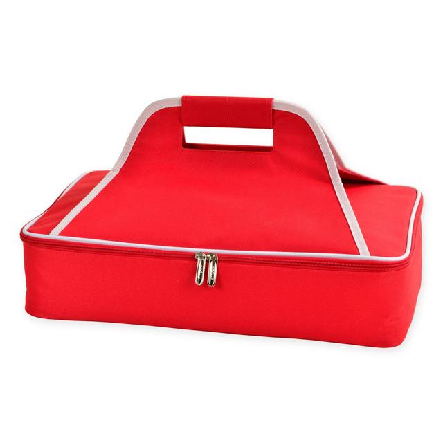 Picnic at Ascot Insulated Casserole Carrier in Red