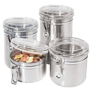 Oggi - OGGI Stainless Steel Canister Set 4pc