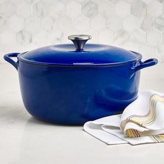 The Cellar - Enameled Cast Iron 6 Qt. Dutch Oven, Created for Macy's