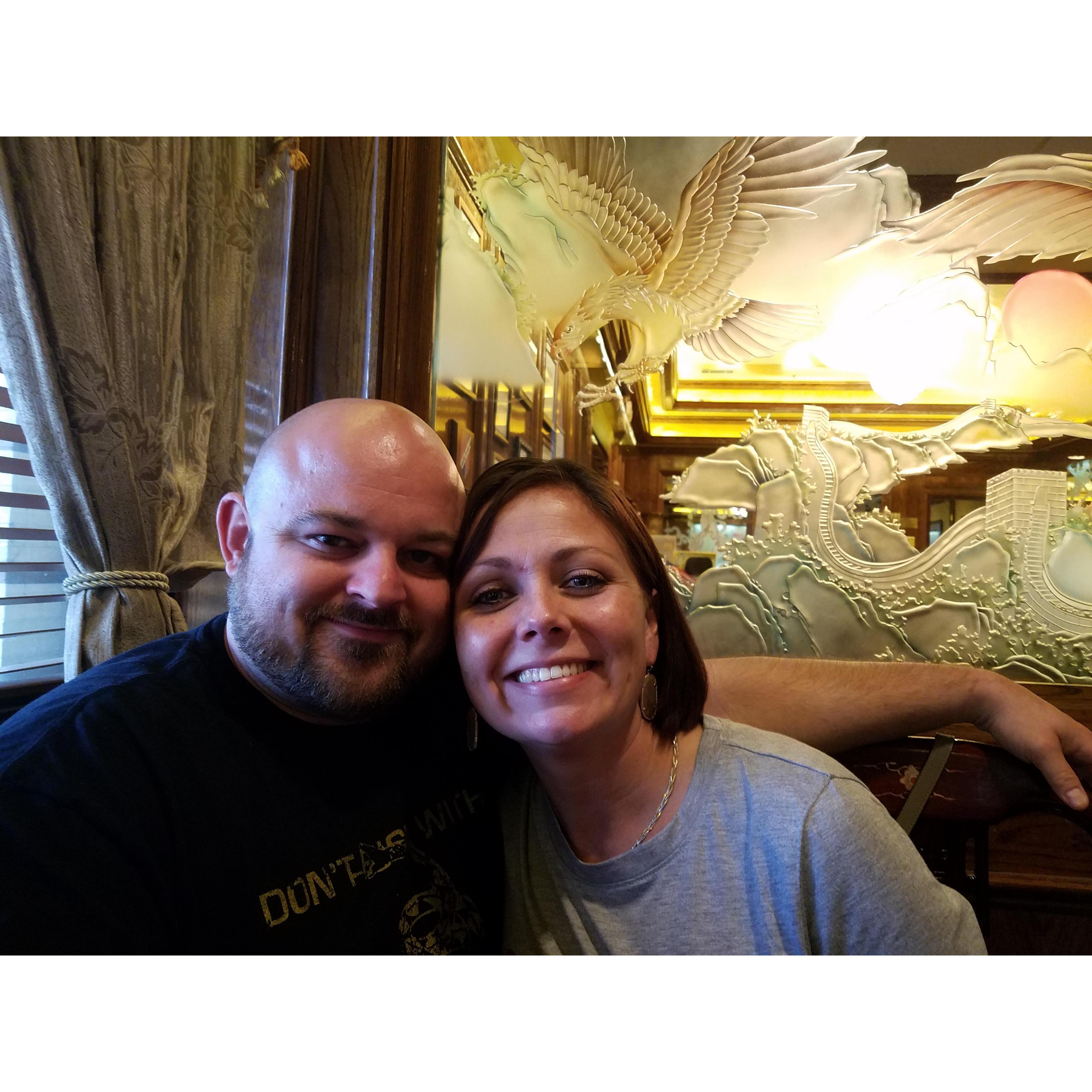 Texas Lunch! Thanks for the picture Mom!