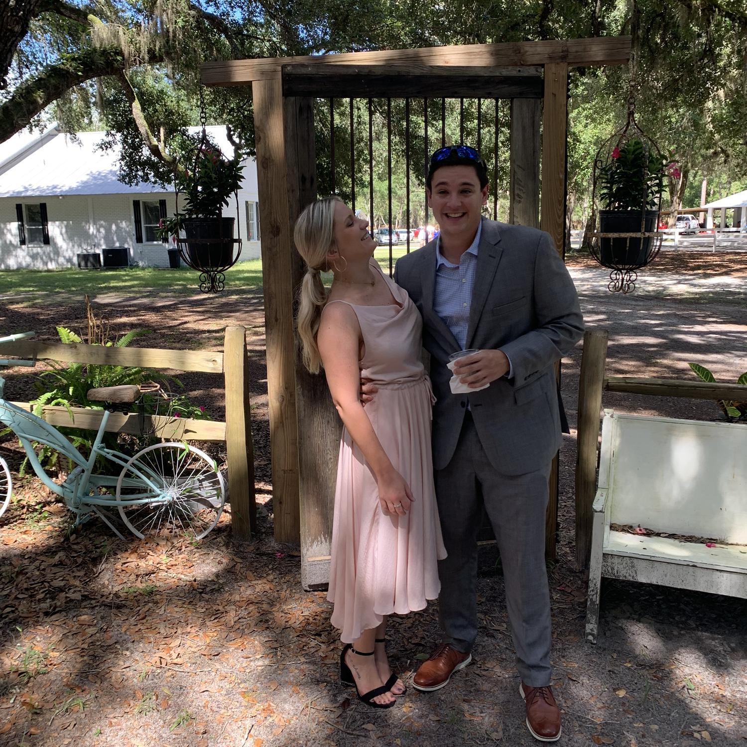 Little did we know that 4 years later, we would get married at this exact venue!