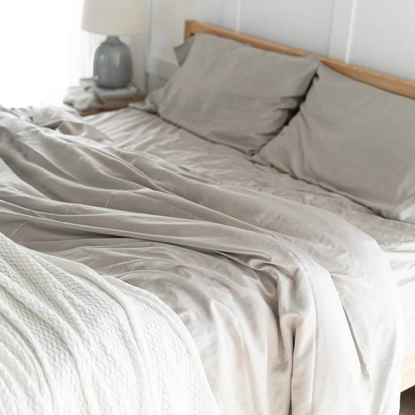 Simply Organic Bamboo Sheet Set - Silver Dream