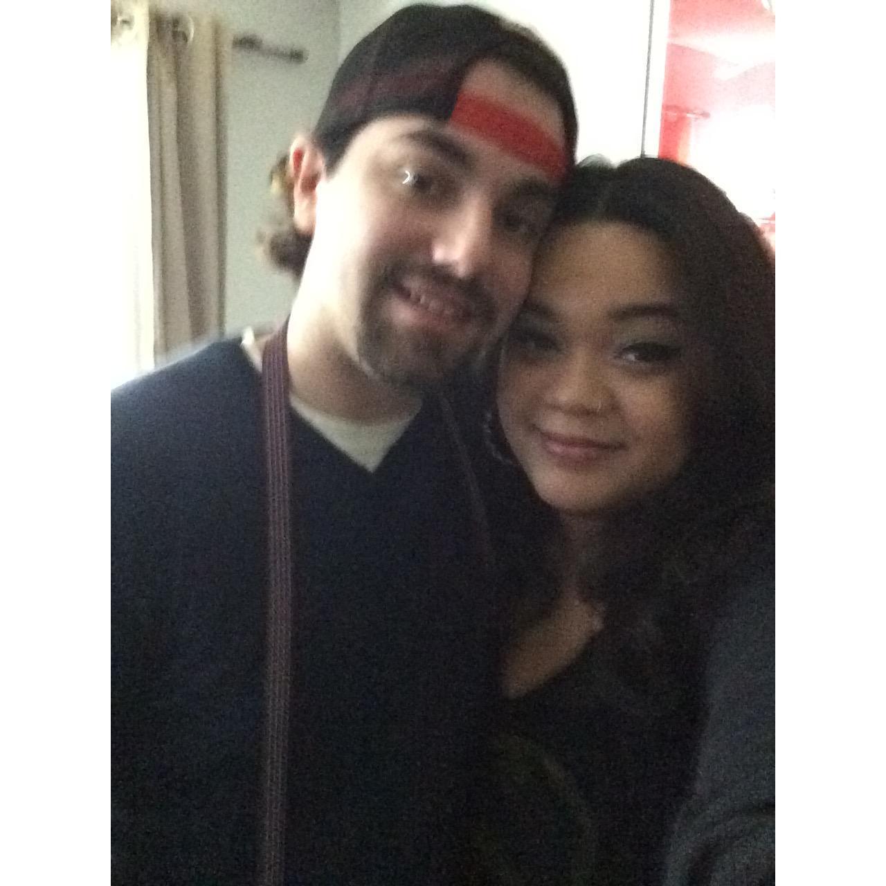 Our first Christmas, together.