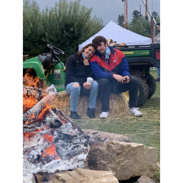 Time by the fire.