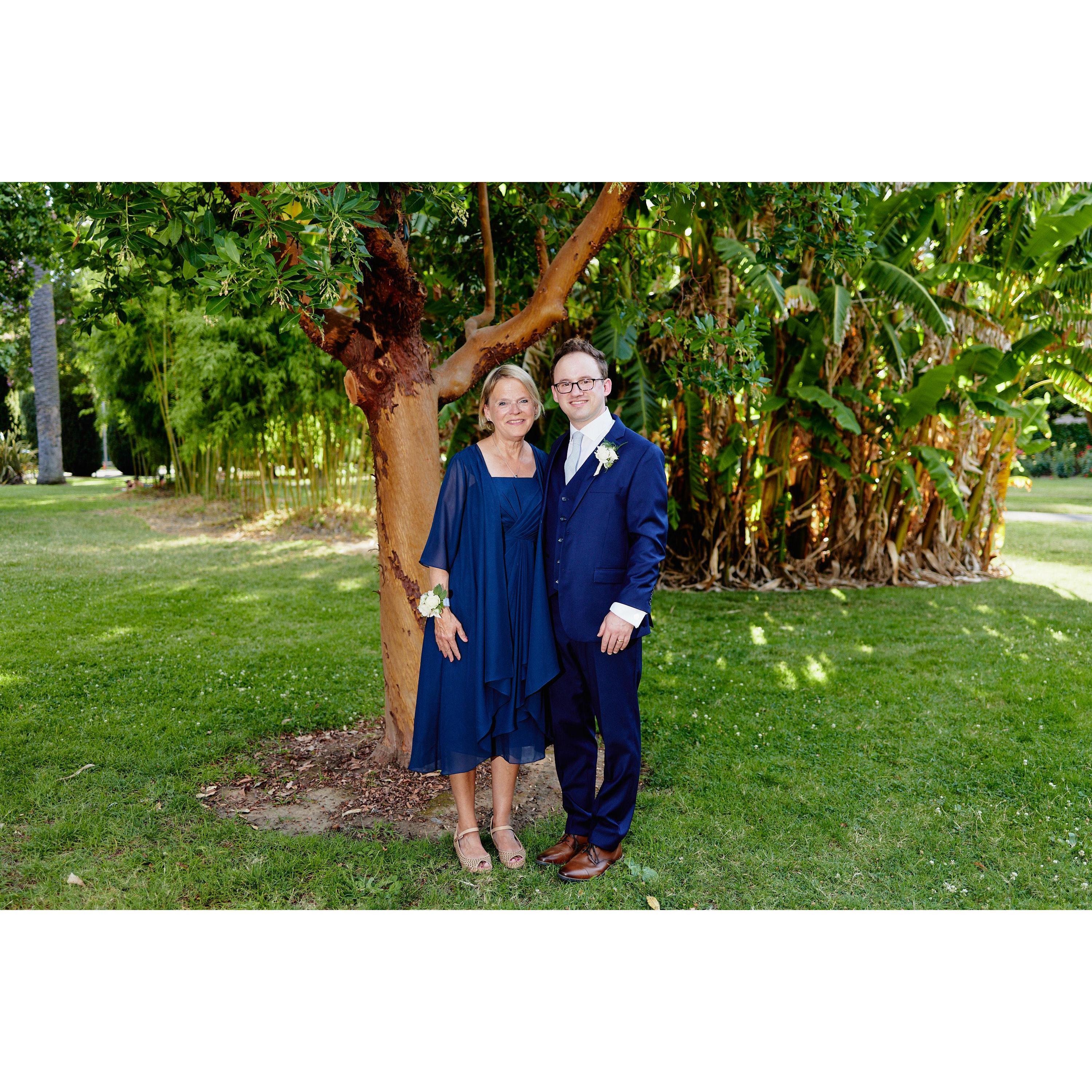 Steve and his mother, Karen