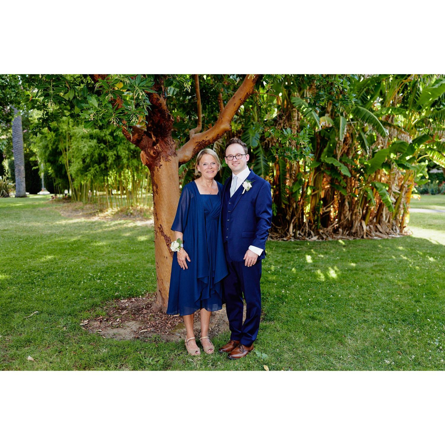 Steve and his mother, Karen
