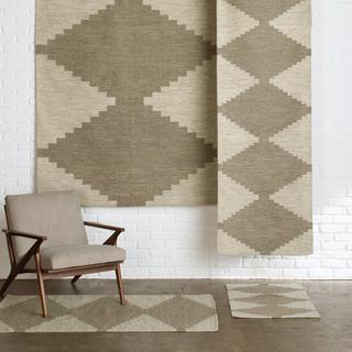 Medallion Wool Kilim Rug