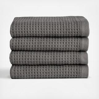Waffle Washcloth, Set of 4