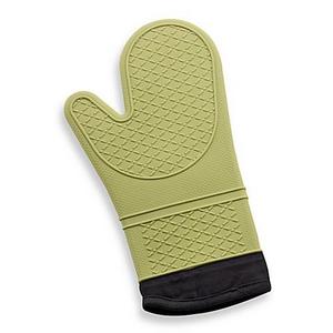 Silicone Quilted Oven Mitt in Sage
