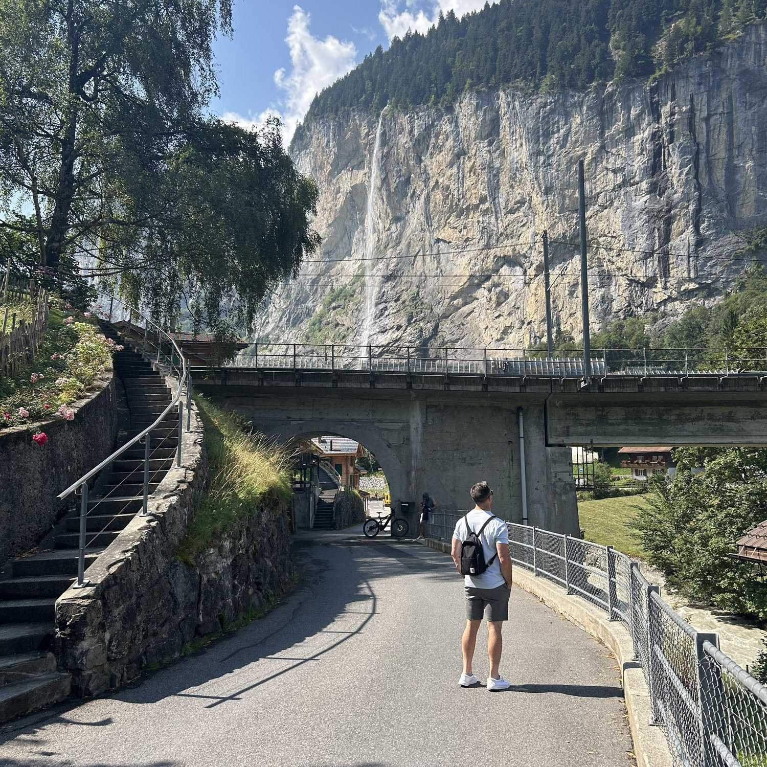 Day 2 - Lauterbrunnen - Yes, the ring was in this bag the whole time