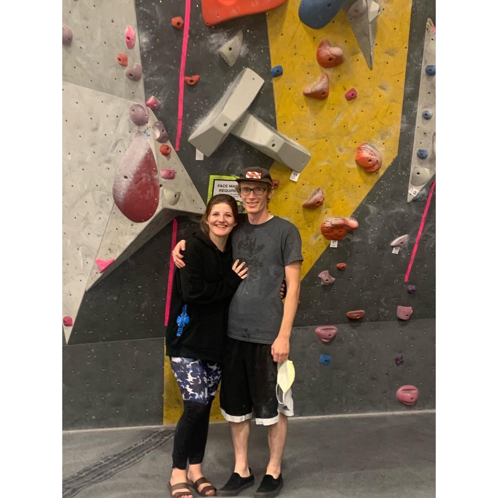 Always climbing!!
