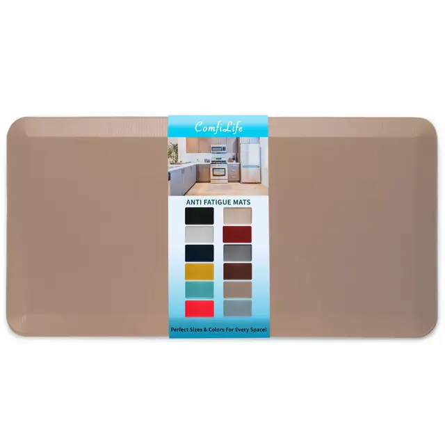 ComfiLife Anti-Fatigue 39-Inch Memory Foam Comfort Mat in Beige