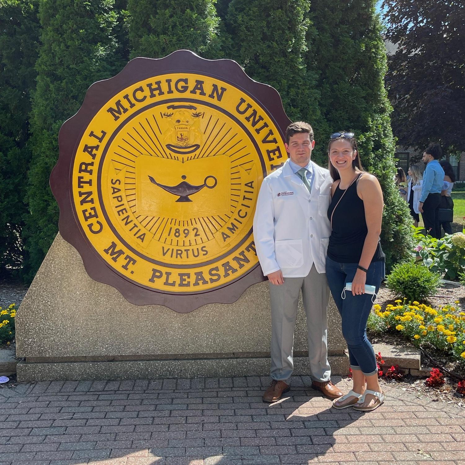 Nate's white coat ceremony! 2022