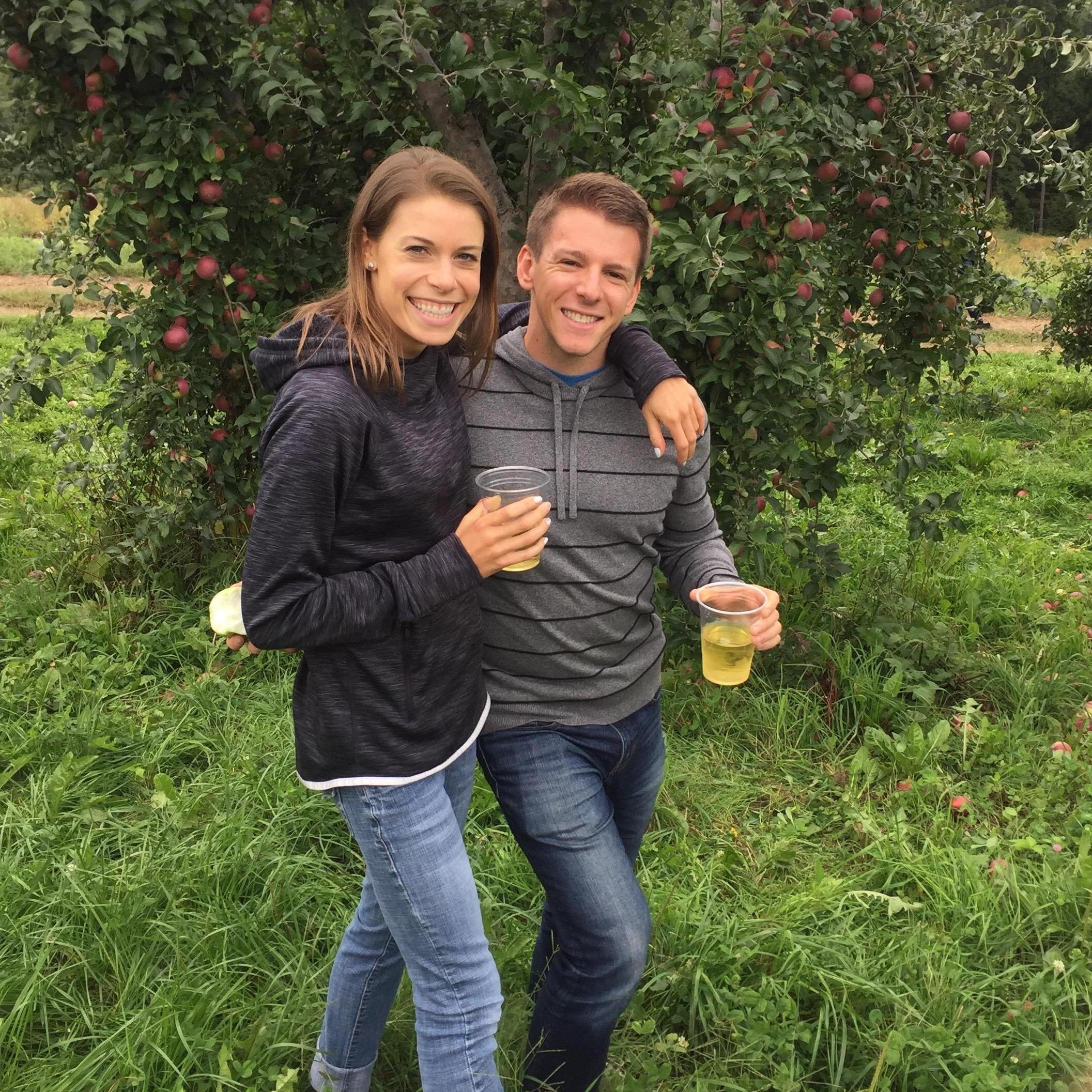 Apple picking! An annual fave in September 2018!!