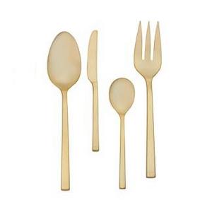 Vera Wang Polished Gold 4-Piece Hostess Set