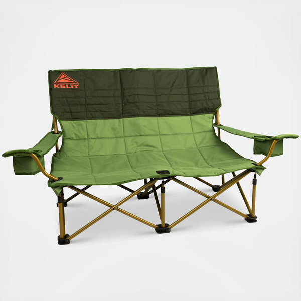 Low Loveseat Camping Chair in Dill