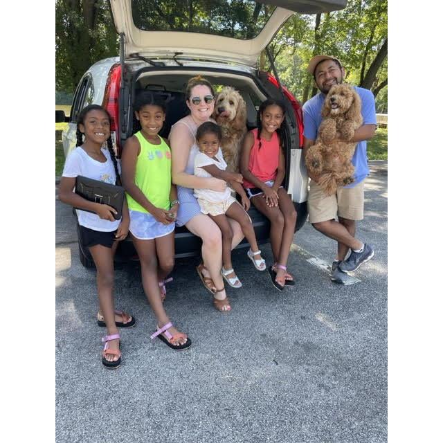 Us and Cesar's nieces