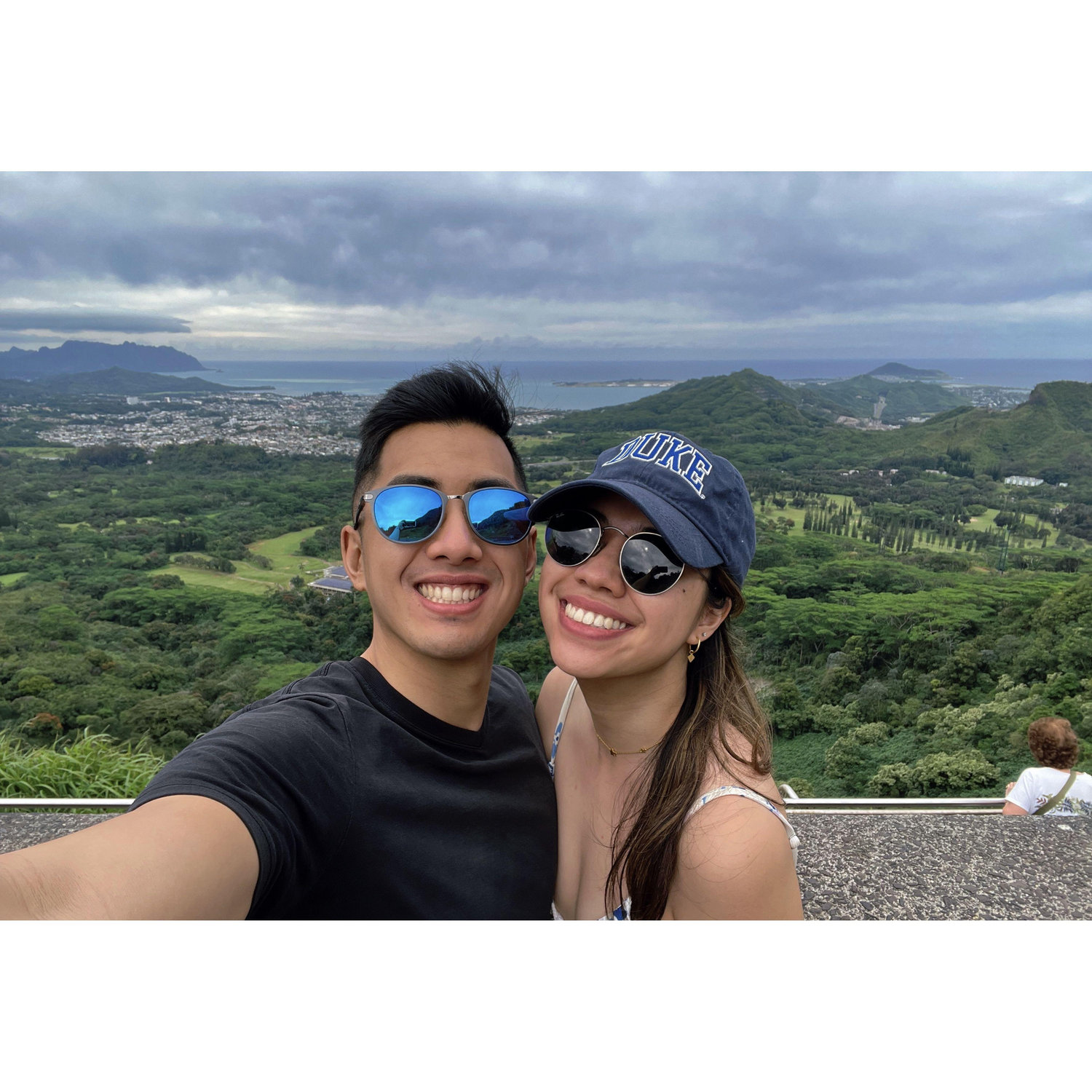 When Kasey and Freddie were at their peak tan, basking in the sunlight in Hawaii, and eating fresh poké bowl on the beach daily.