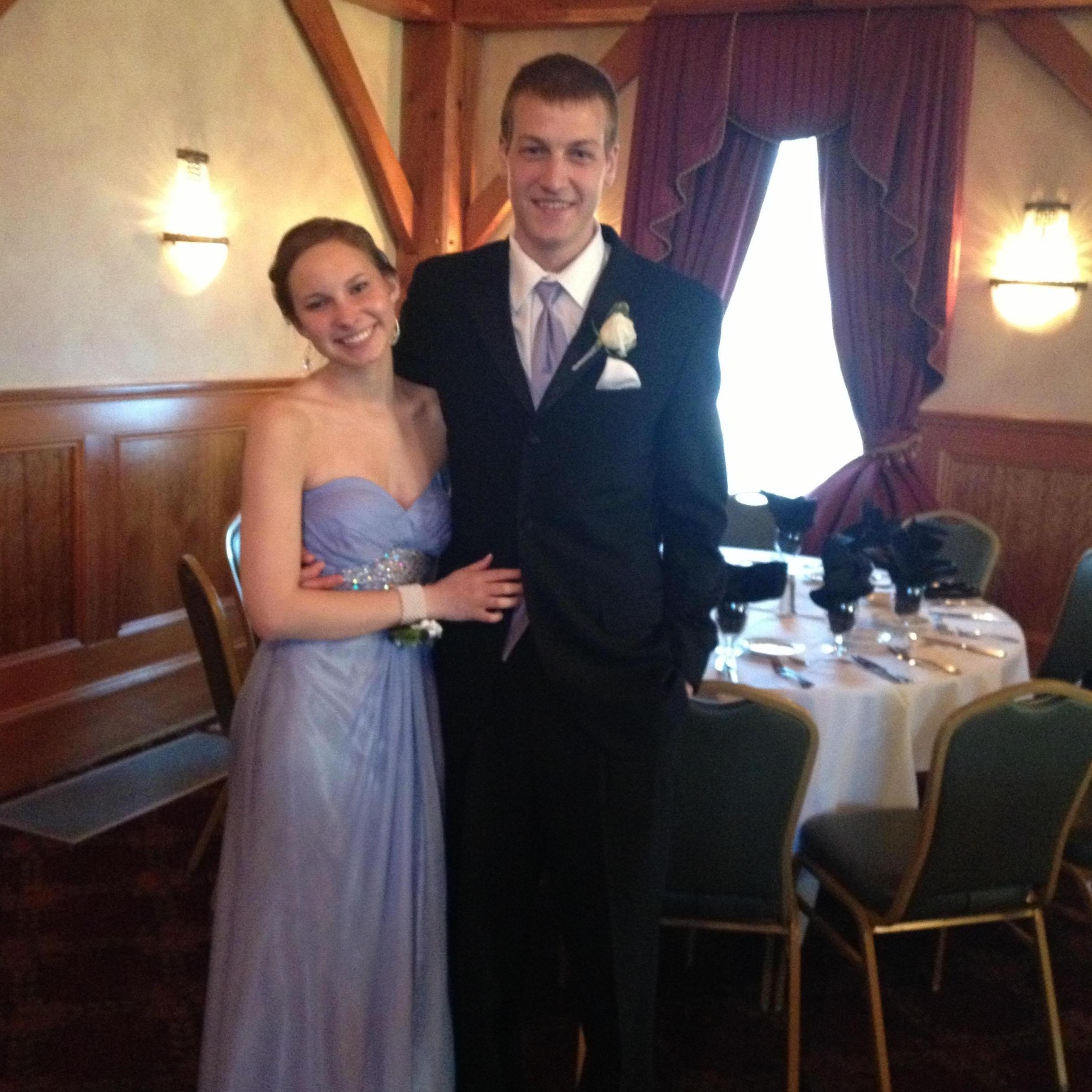 Our first prom