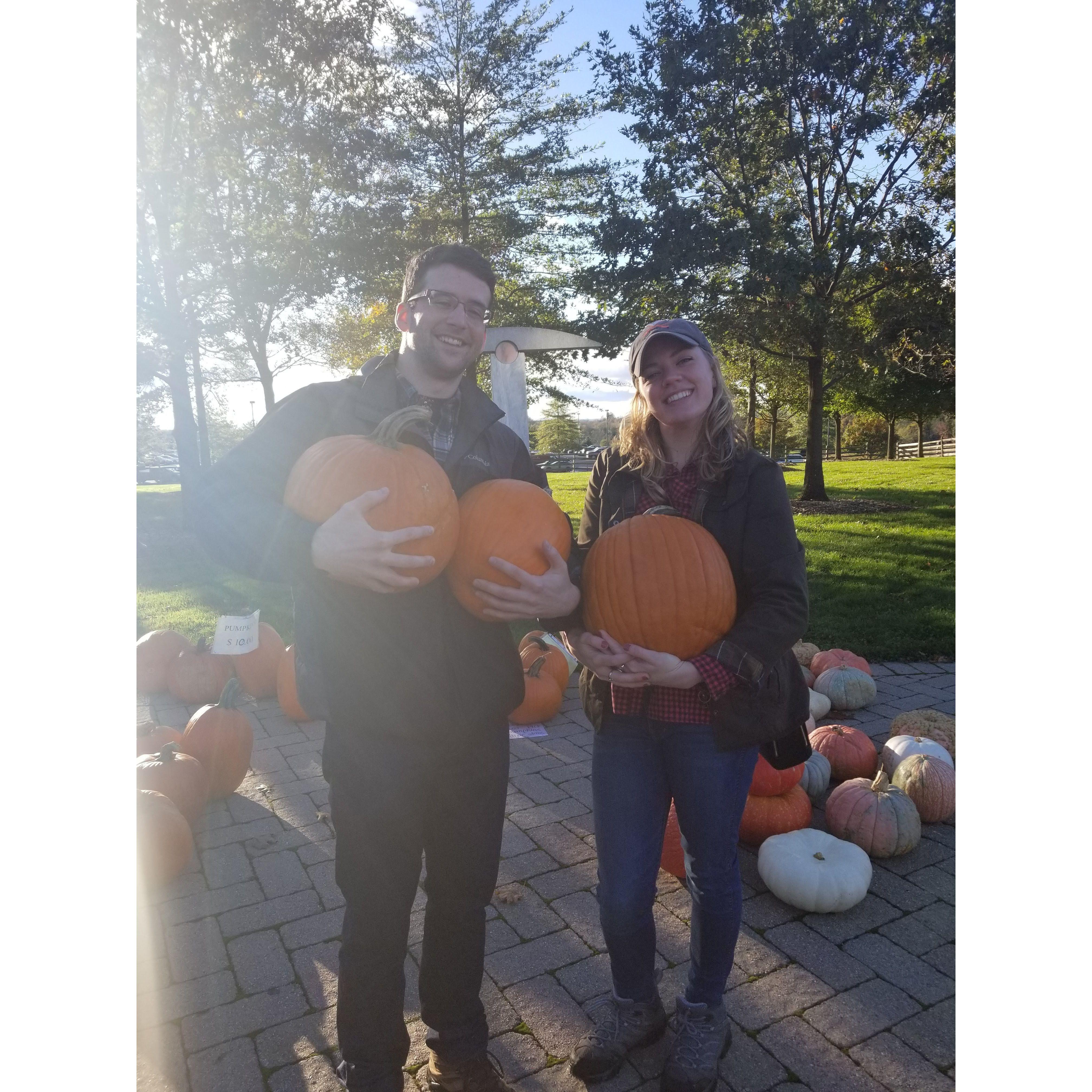 Pumpkin shopping fall 2018!!!!!!!