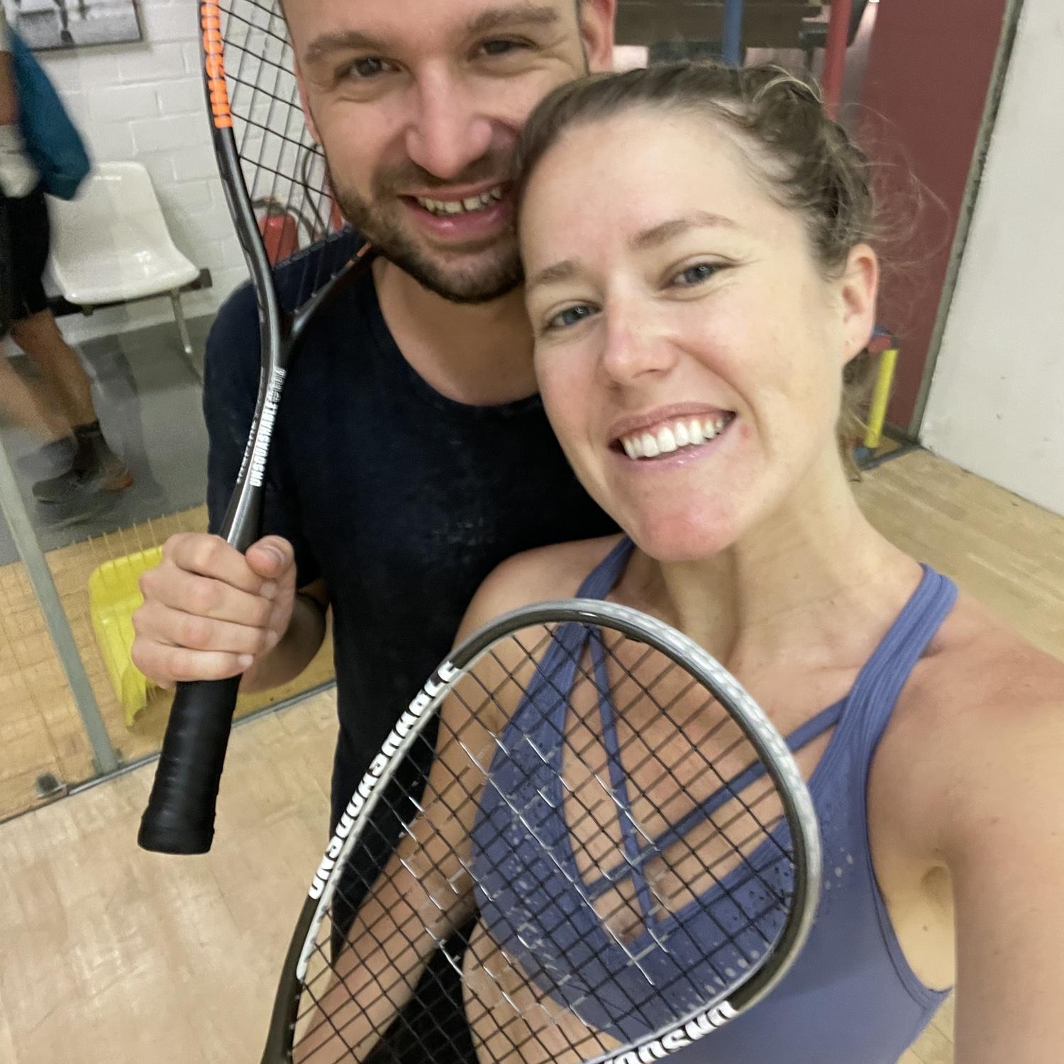 Getting into the game of Squash!