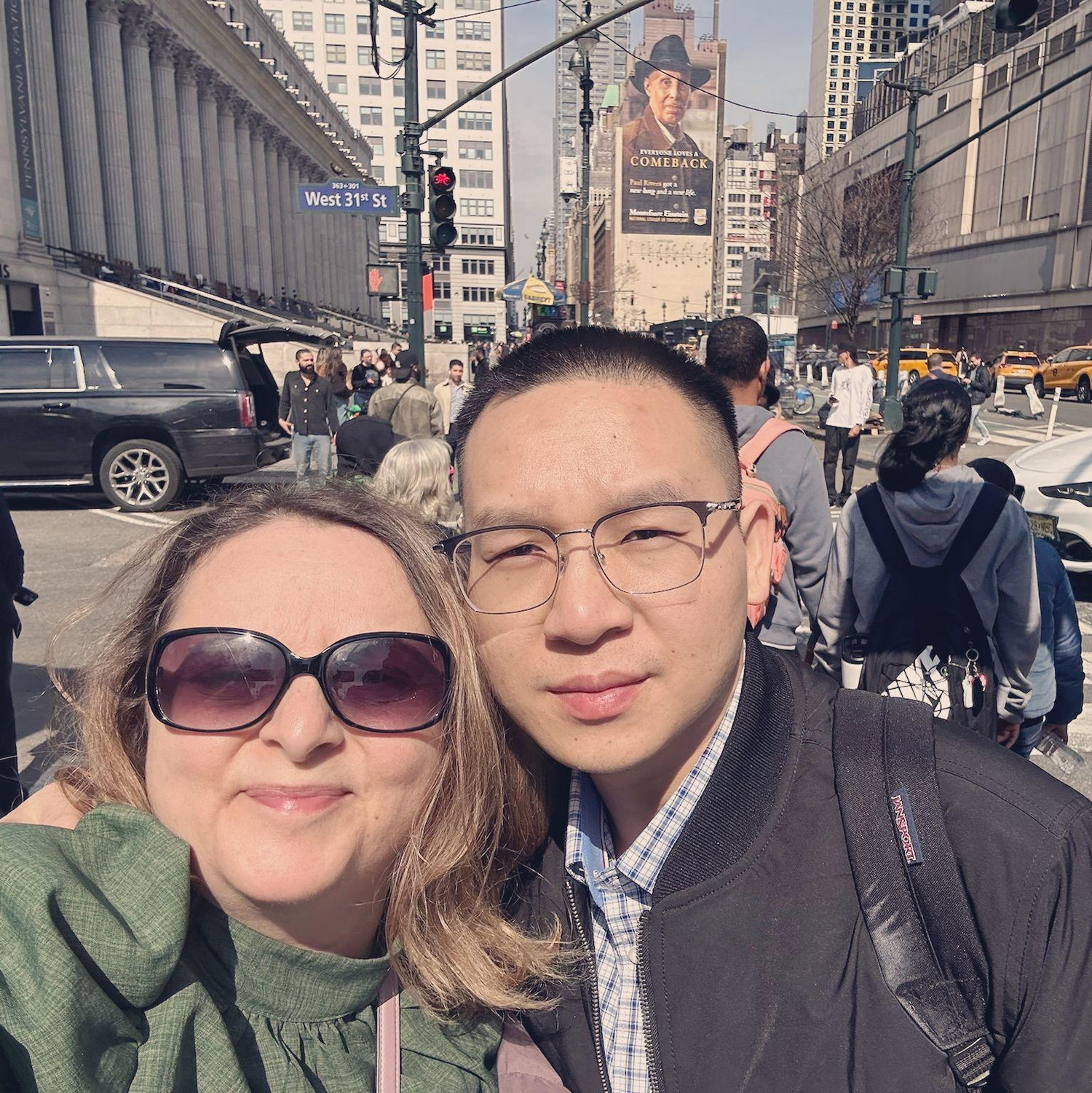 The best part of New York wasn't the city—it was experiencing it together