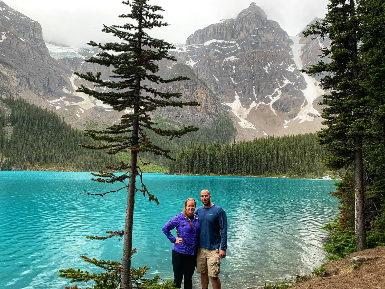 Moraine Lake in Banff, Canada