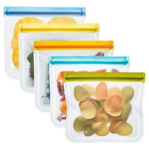 Product description page - (re)zip Lay Flat Leak Proof Reusable Lunch Bag - 5ct