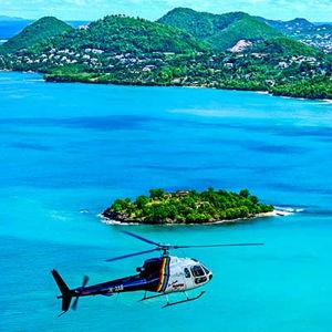 St. Lucia - Helicopter Transfer