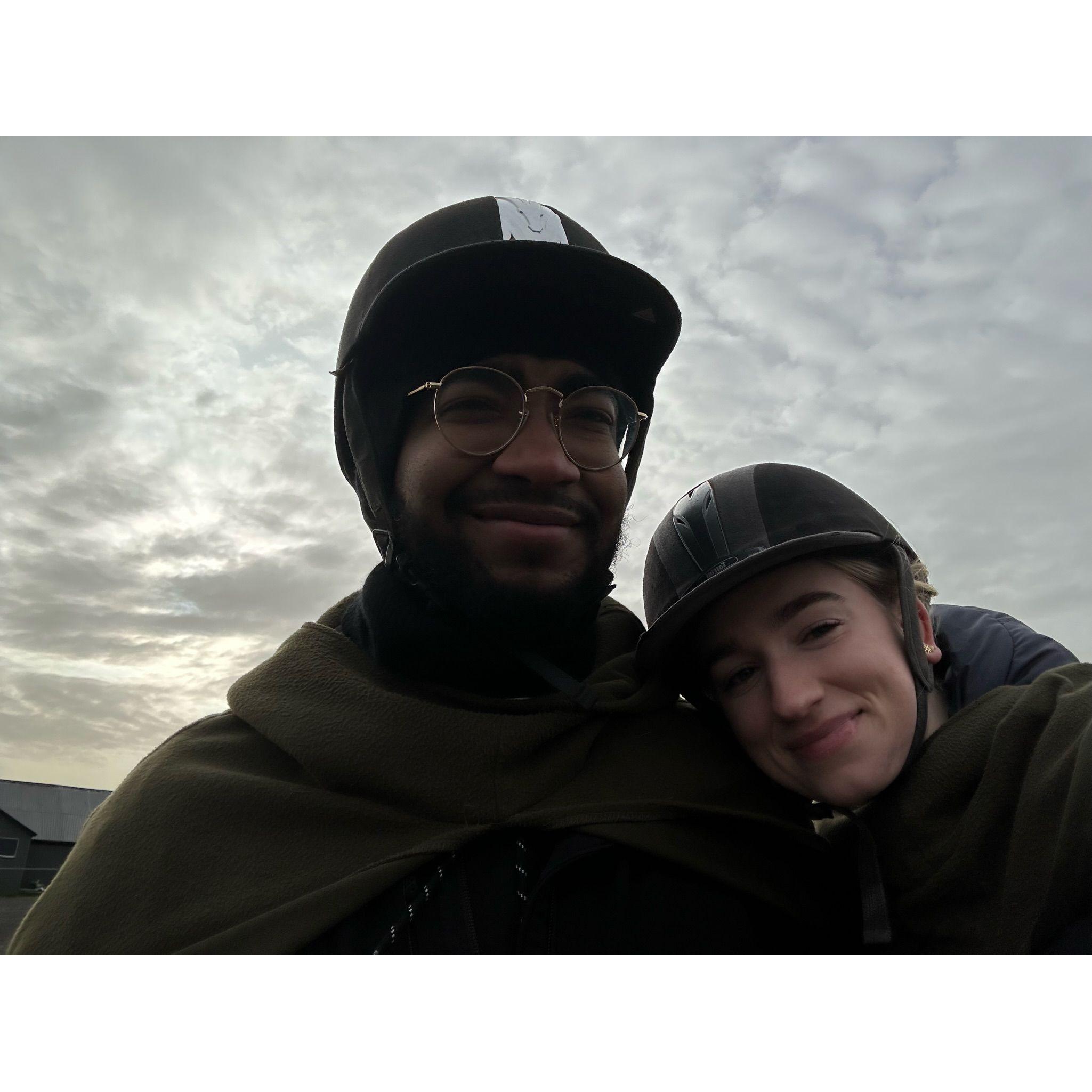 Horseback riding in Iceland