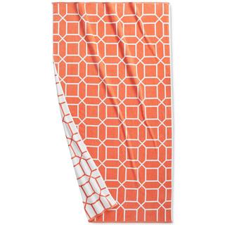 Hotel Collection - Resort Geo Print Cotton Beach Towel
