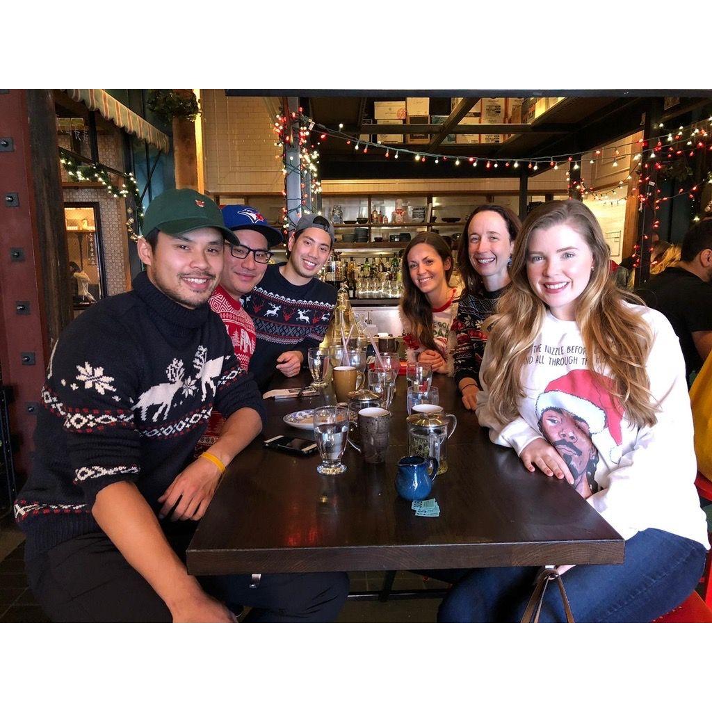 We were so excited to host Sean, Eddy, Hannah, and Olivia in Chicago to celebrate an early Christmas in 2019.