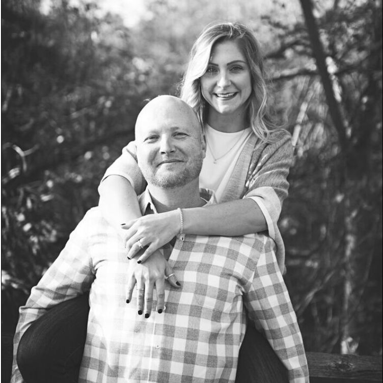 Engagement photo shoot at the park down our street.