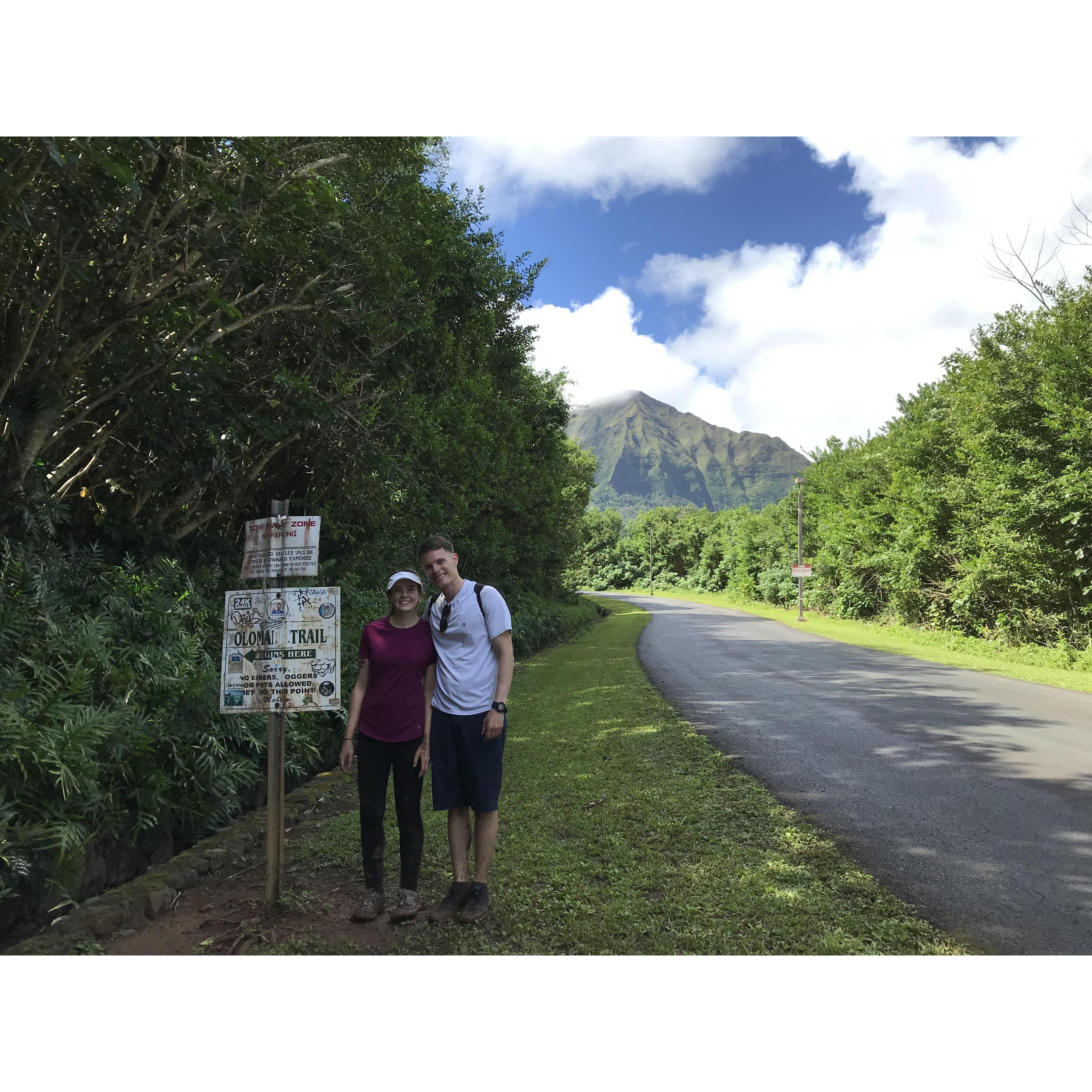 Post “Three Peaks” Hike, February 2019