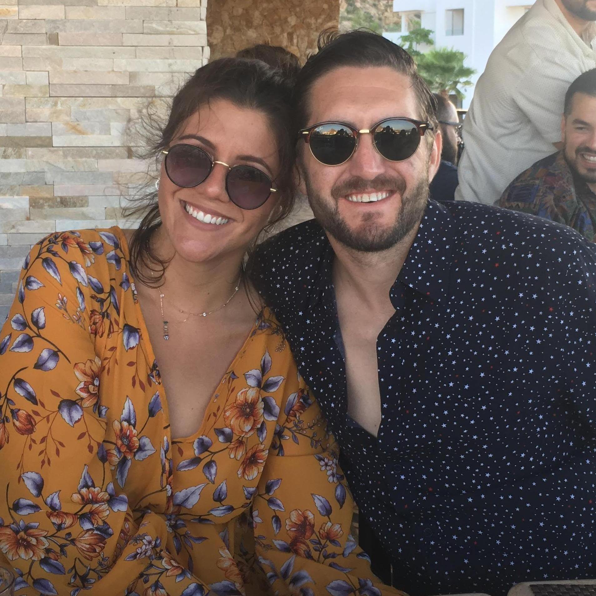 We said "I love you" the day after this photo was taken (Cabo San Lucas, 2019)