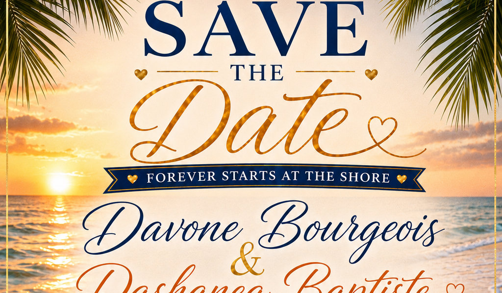 The Wedding Website of Dashanea Baptiste and Davone Bourgeois