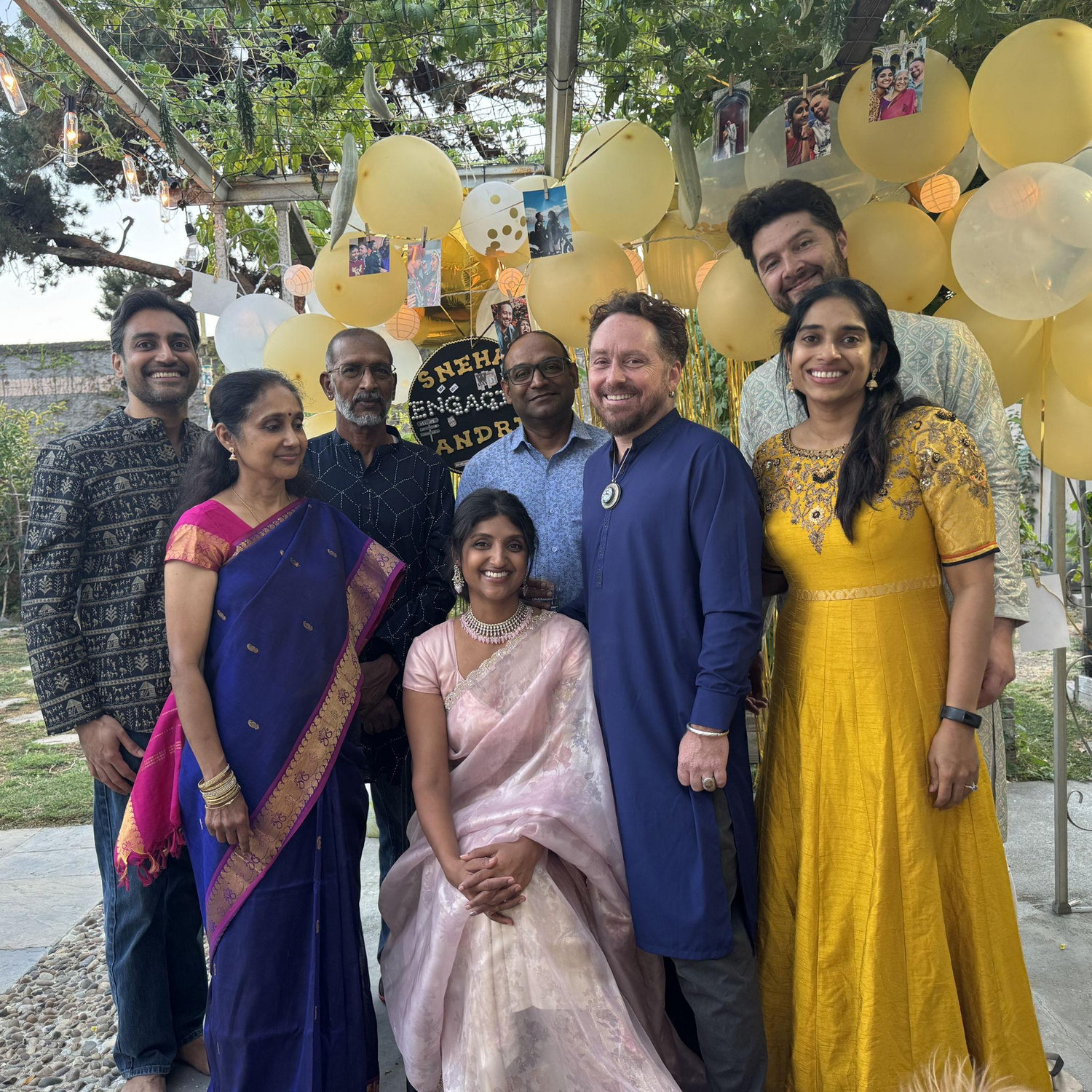 The sweetest little engagement party.