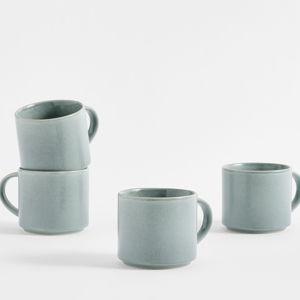 Mason Stoneware Mugs - Set of 4