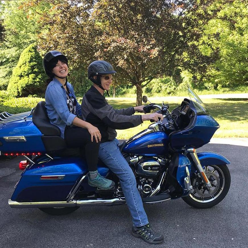 Spring moto rides.