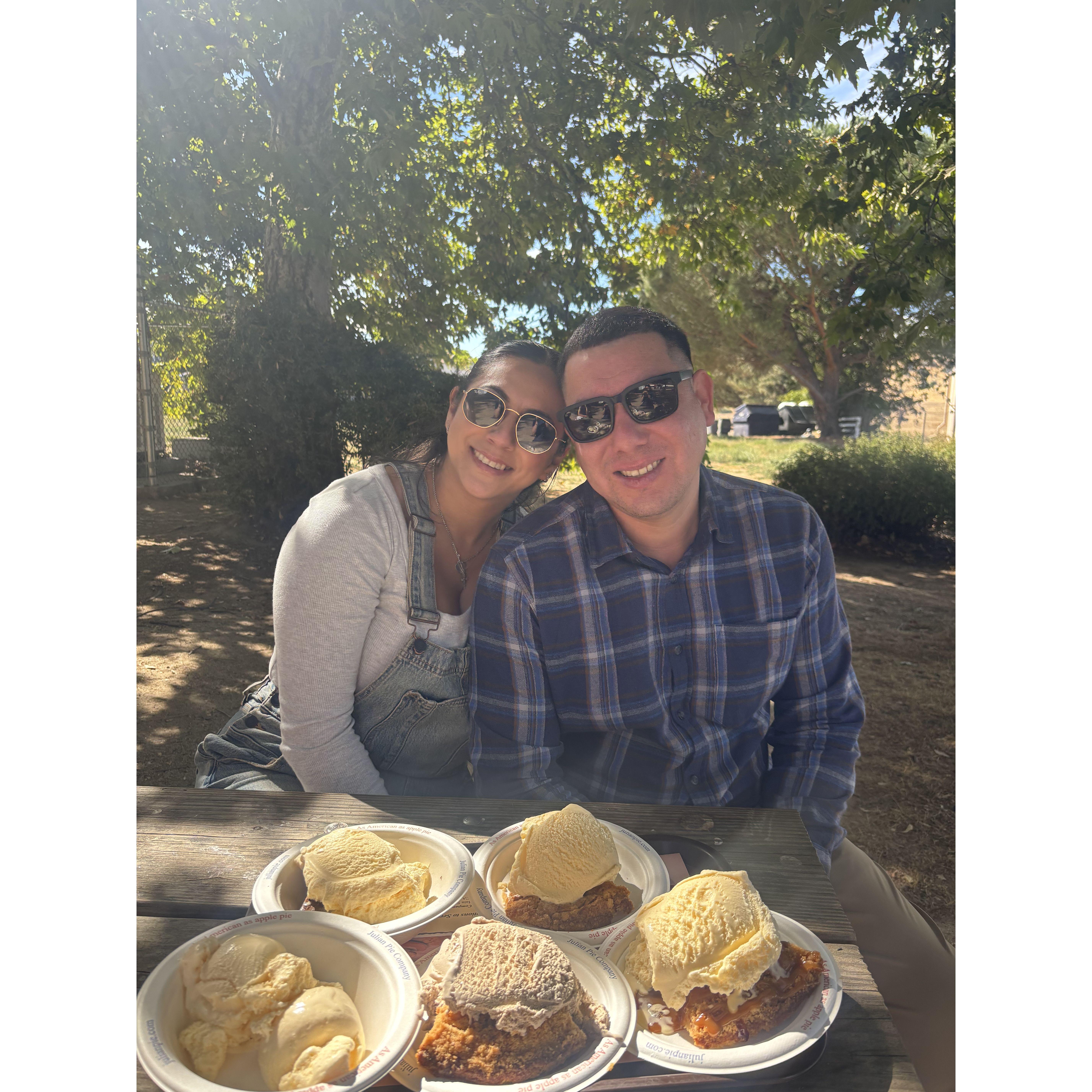 Went to Julian for some pie