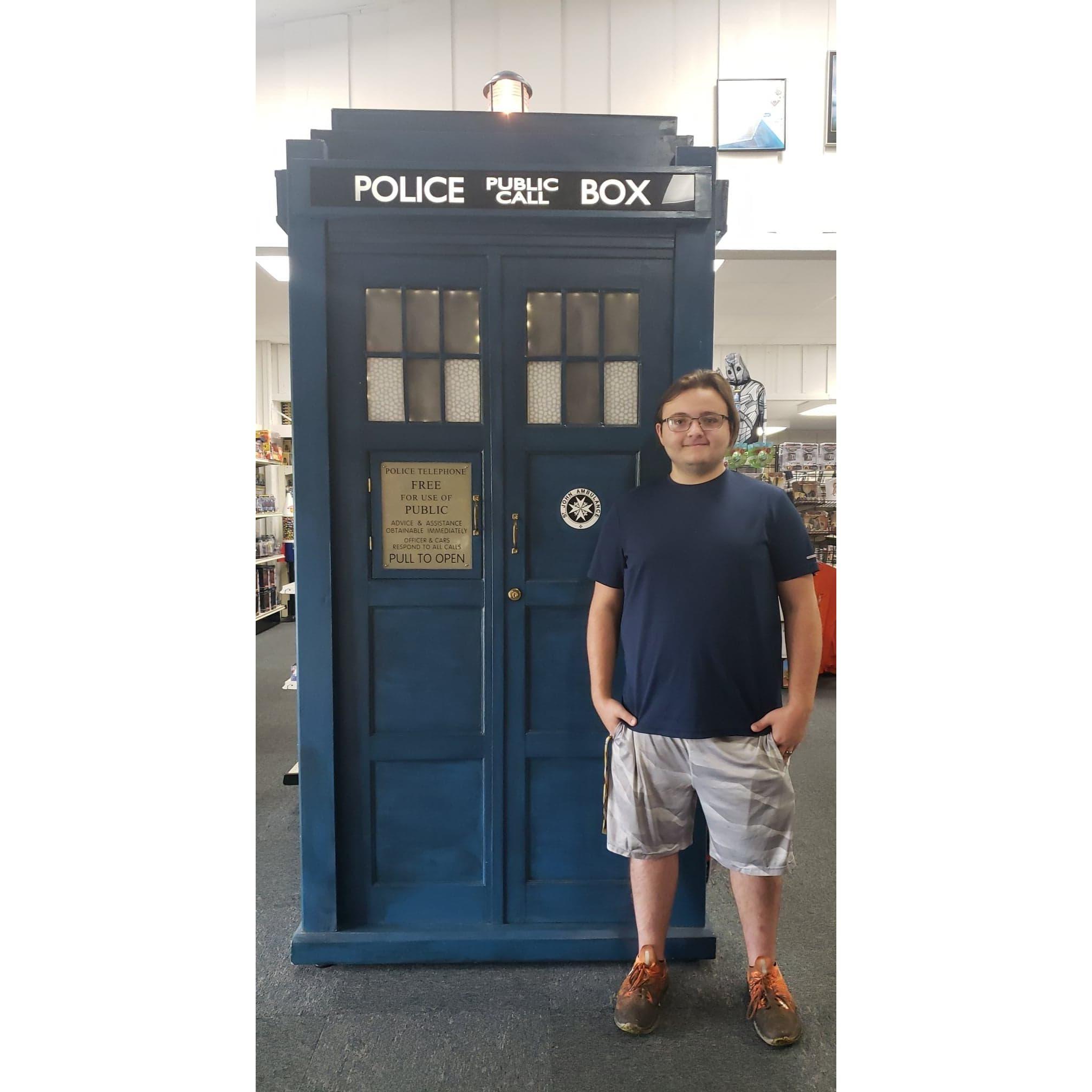 Doctor Who Museum for his birthday