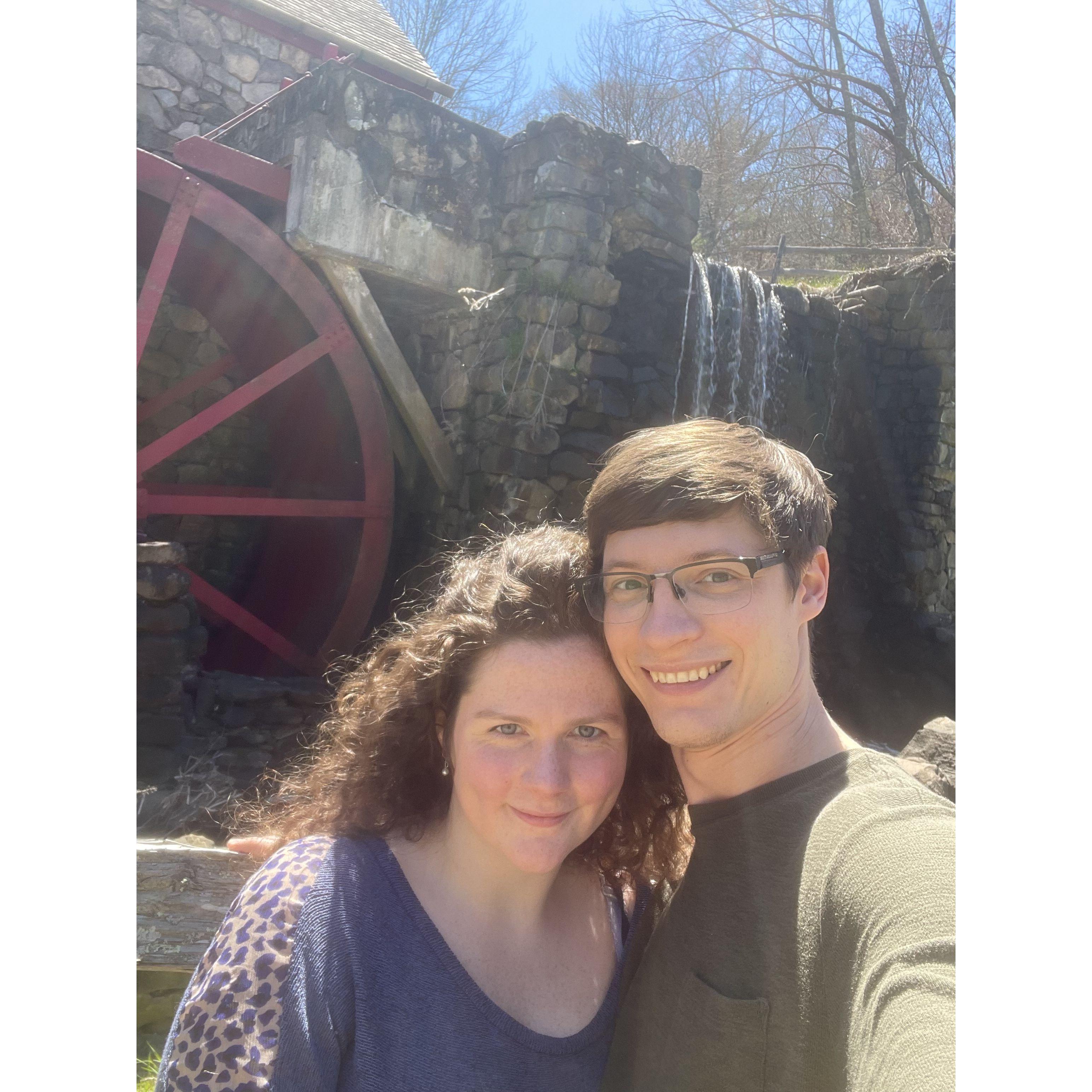 "Look! George Washington walked by this mill" -somewhere in Vermont