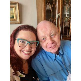 Claire and her dad, Frank