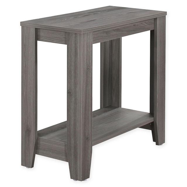 Monarch Specialties 22-Inch Accent Table in Grey