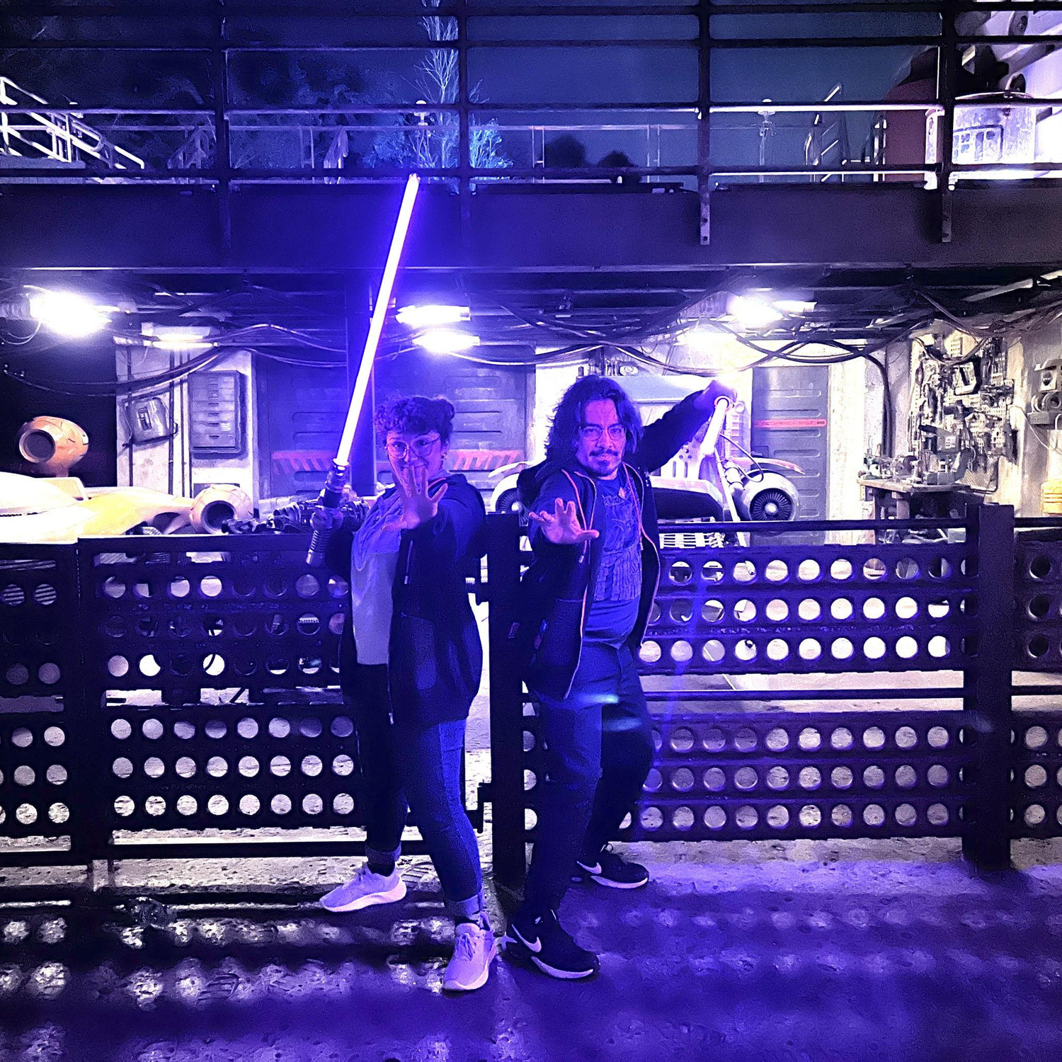 We both absolutely have the goal to become jedi