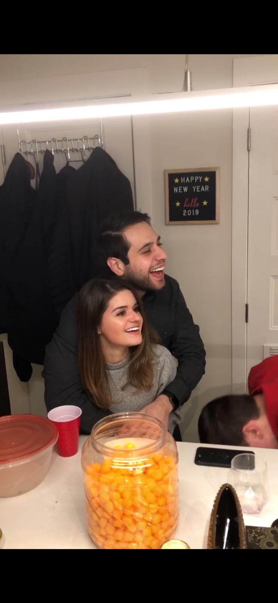 this looks sweet but was actually SABOTAGE from a "catching food in your mouth" competition that lillian was clearly winning
